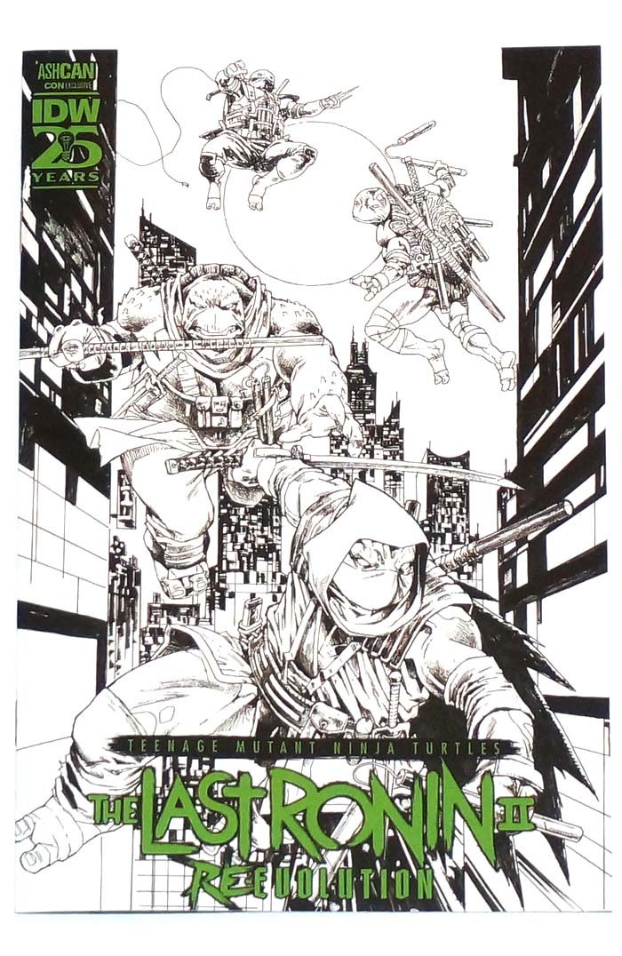 TMNT The Last Ronin II Re-Evolution Ashcan Variant