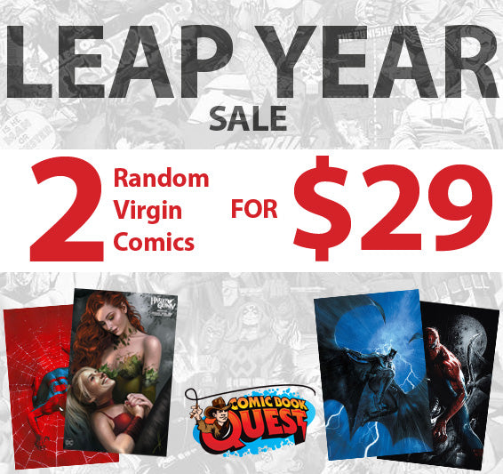 Mystery Virgin Comics Leap Year Sale