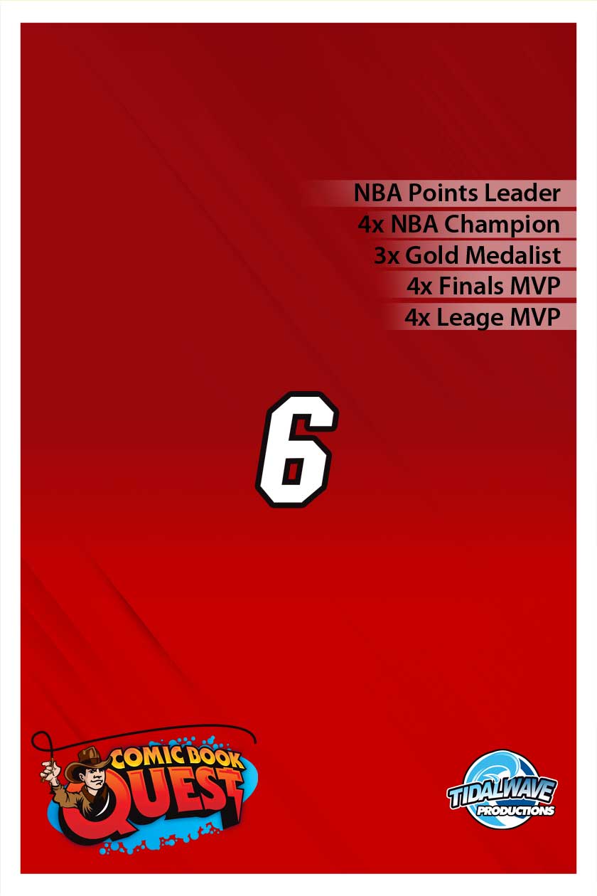 Lebron James #1 St. Jepan Secret Miami Heat Trade Variant Back