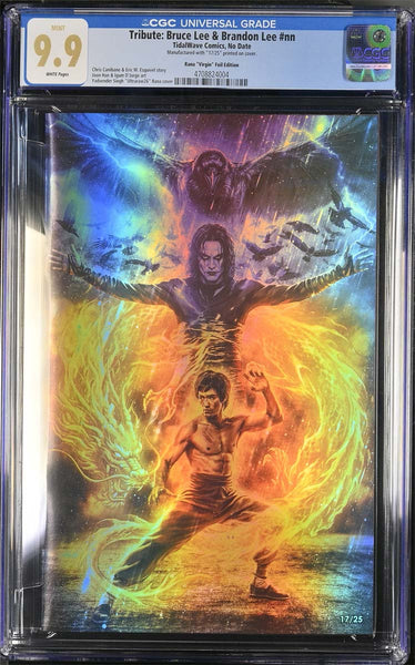 Lee #1 CGC 9.9 Ultraraw26 Secret Foil Variant (Bruce & Brandon LEE