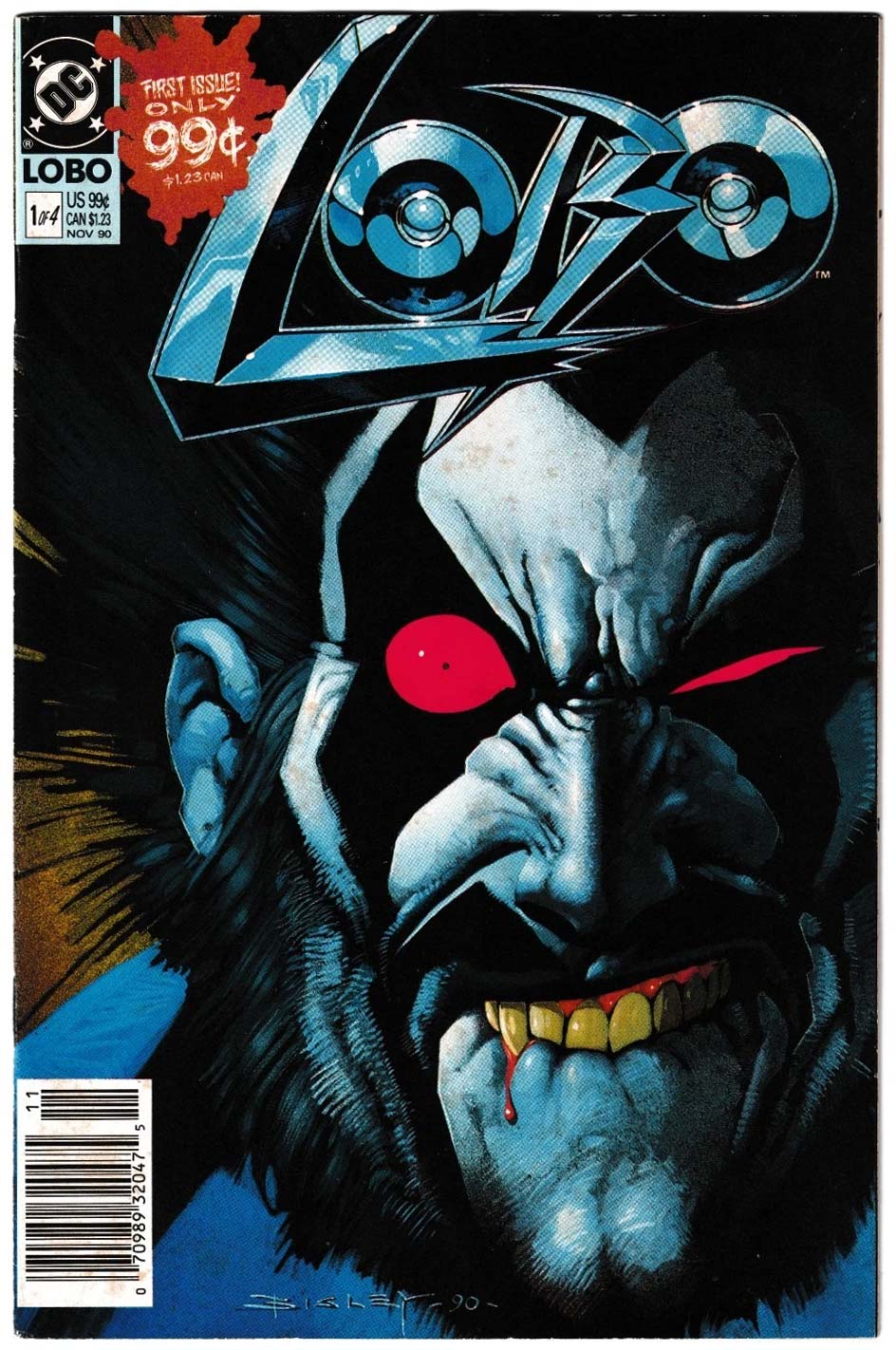 Lobo #1 Newsstand 1st Solo Series