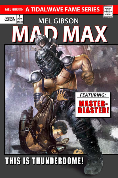 Mel Gibson Mad Max #1 Rudy Ao Secret Variant Variant LTD 70