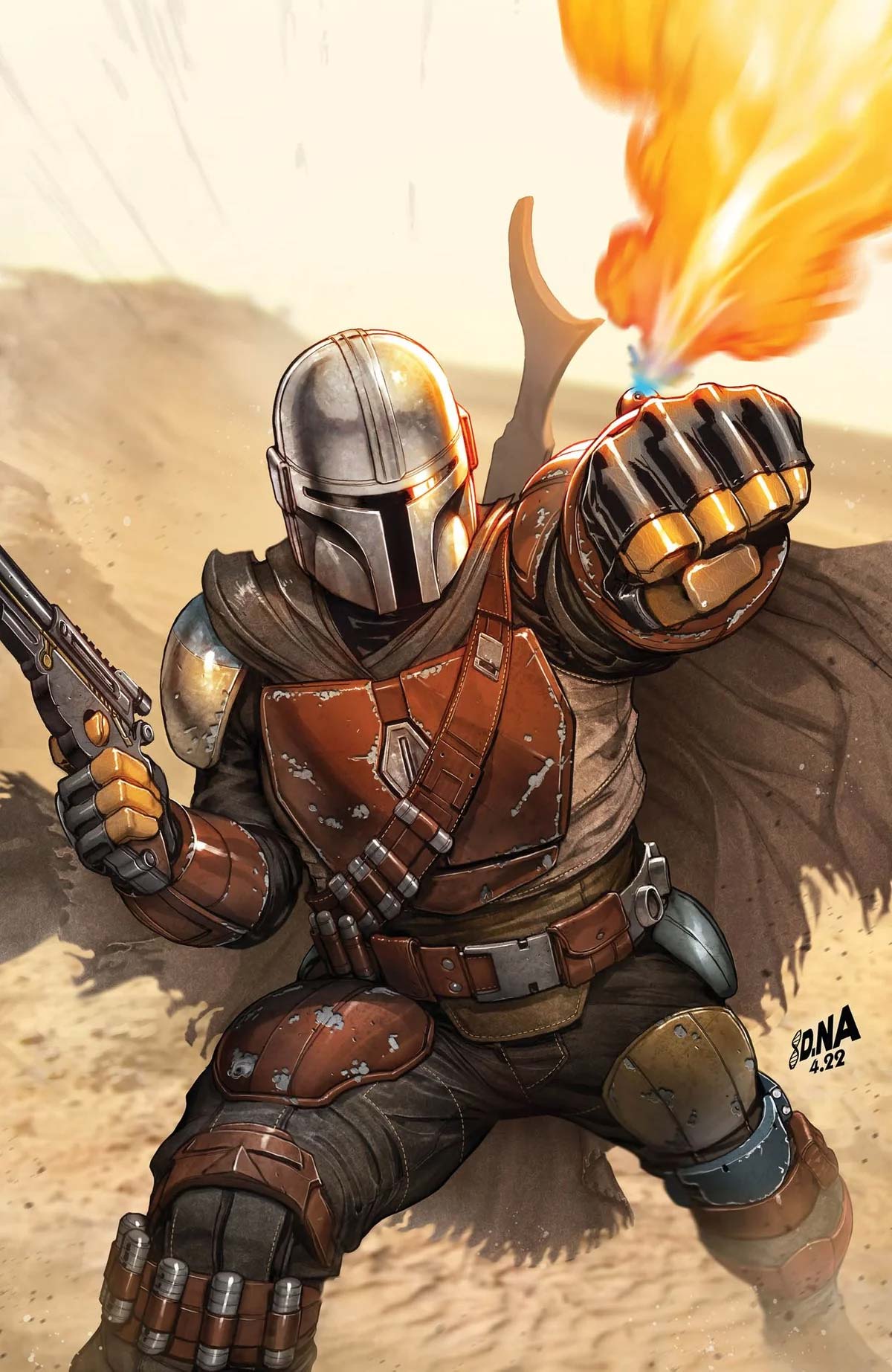 Star Wars The Mandalorian #1 David Nakayama Virgin Variant