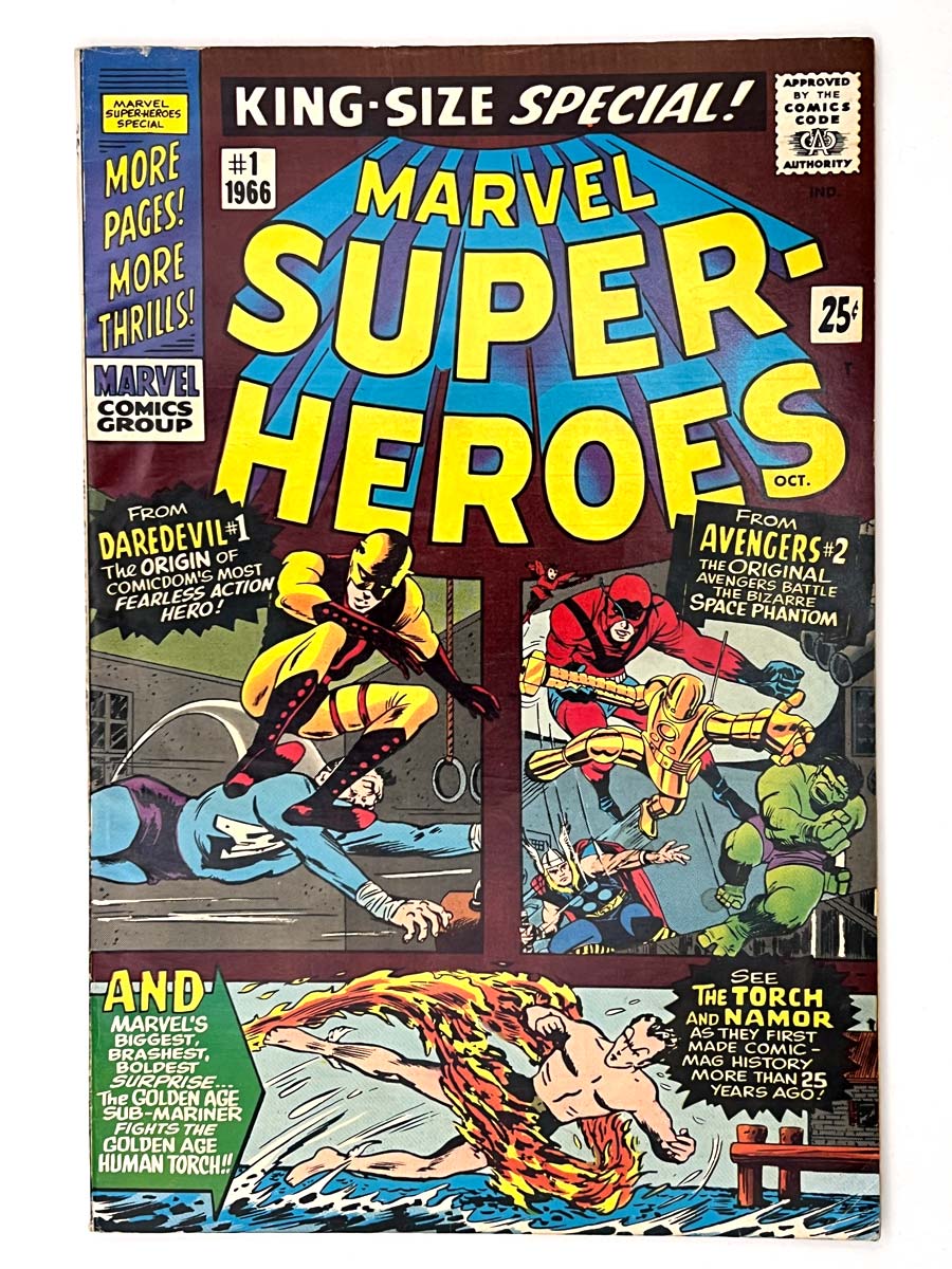 Marvel Super-Heroes King-Size #1 1st Marvel one-shot