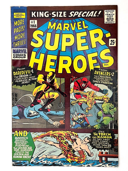 Marvel Super-Heroes King-Size #1 1st Marvel one-shot