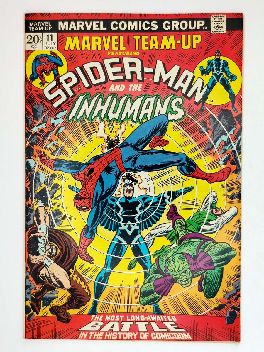 Marvel Team-Up #11 Featuring Spider-Man & Inhumans