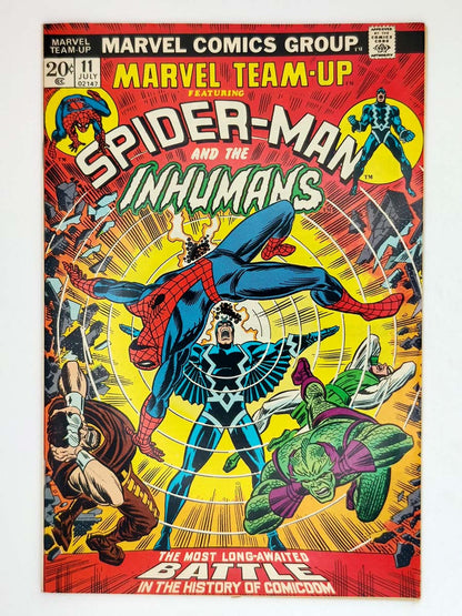 Marvel Team-Up #11 Featuring Spider-Man & Inhumans