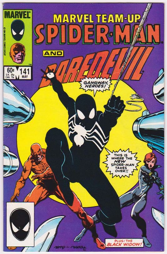 Marvel Team-Up #141 Spider-Man & Daredevil 1st Black Costume