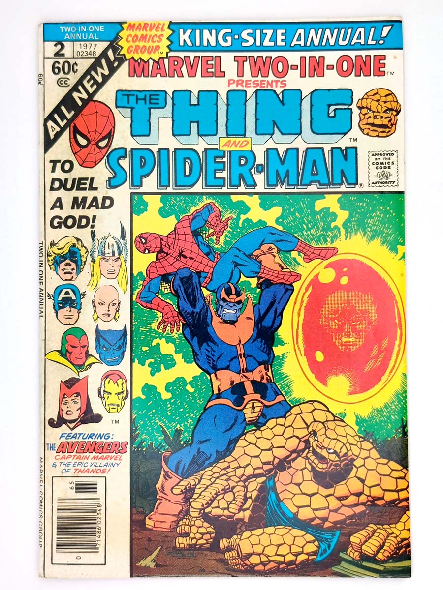 Marvel Two-In-One King Size Annual #2 Death of Thanos