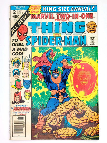 Marvel Two-In-One King Size Annual #2 Death of Thanos