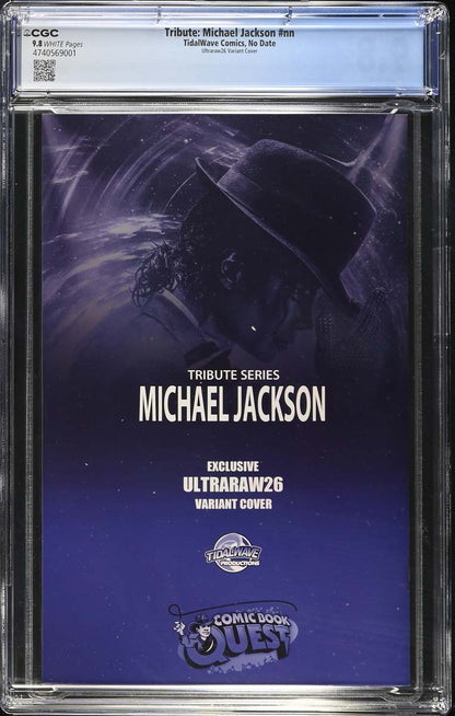 Michael Jackson #1 CGC 9.8 Ultraraw26 Secret Trade Variant #1/70