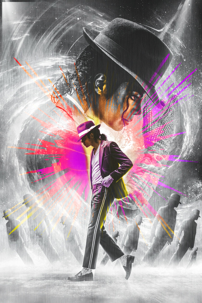 Michael Jackson #1 Ultraraw26 Secret Color Splash Metal Variant LTD 3