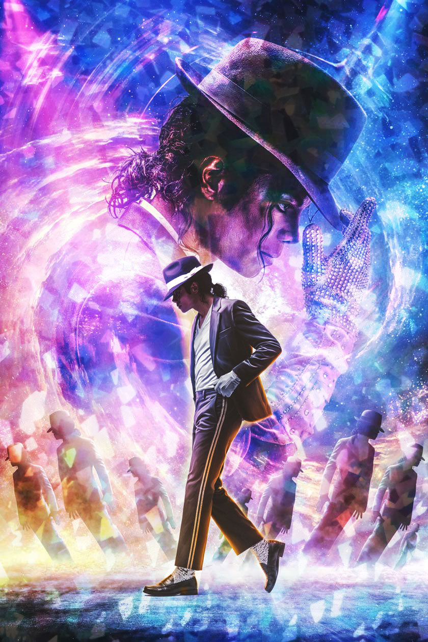 Michael Jackson #1 Ultraraw26 Secret Cracked Ice Spot Foil Variant LTD 15