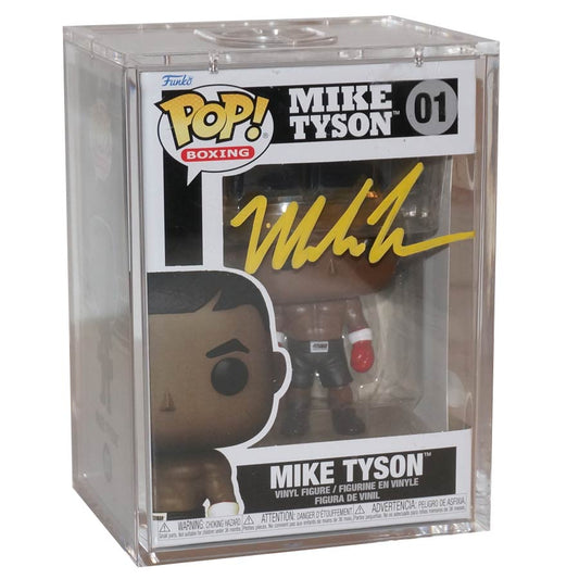 Mike Tyson Exclusive Funko Pop Signed by Mike Tyson JSA