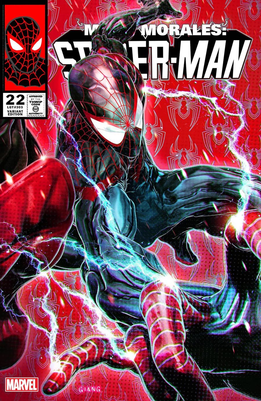 Miles Morales Spider-Man #22 John Giang Trade Variant