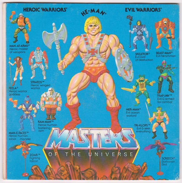 Masters of the Universe: 2 Stories with Vinyl Record He-Man