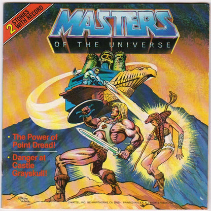 Masters of the Universe: 2 Stories with Vinyl Record He-Man