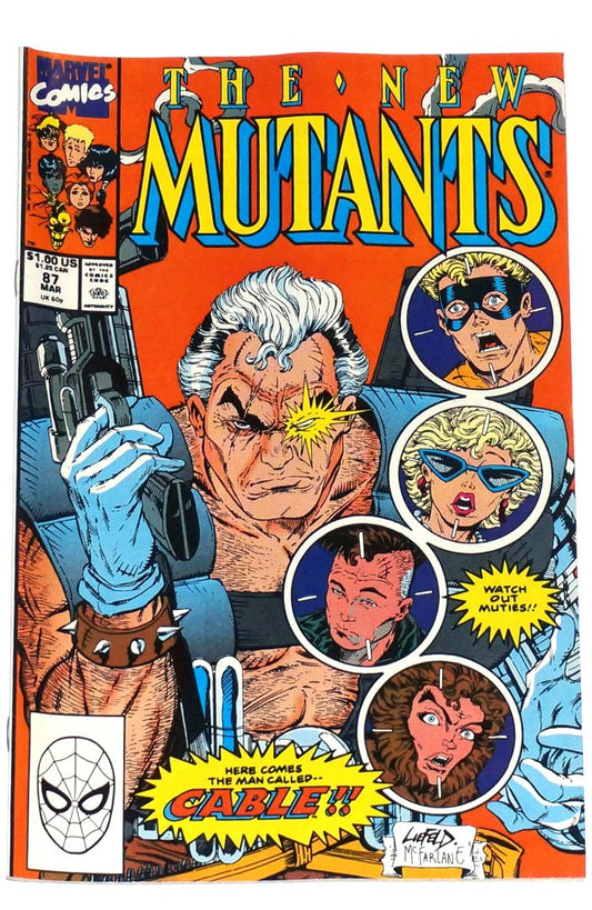 New Mutants #87 1st Cable