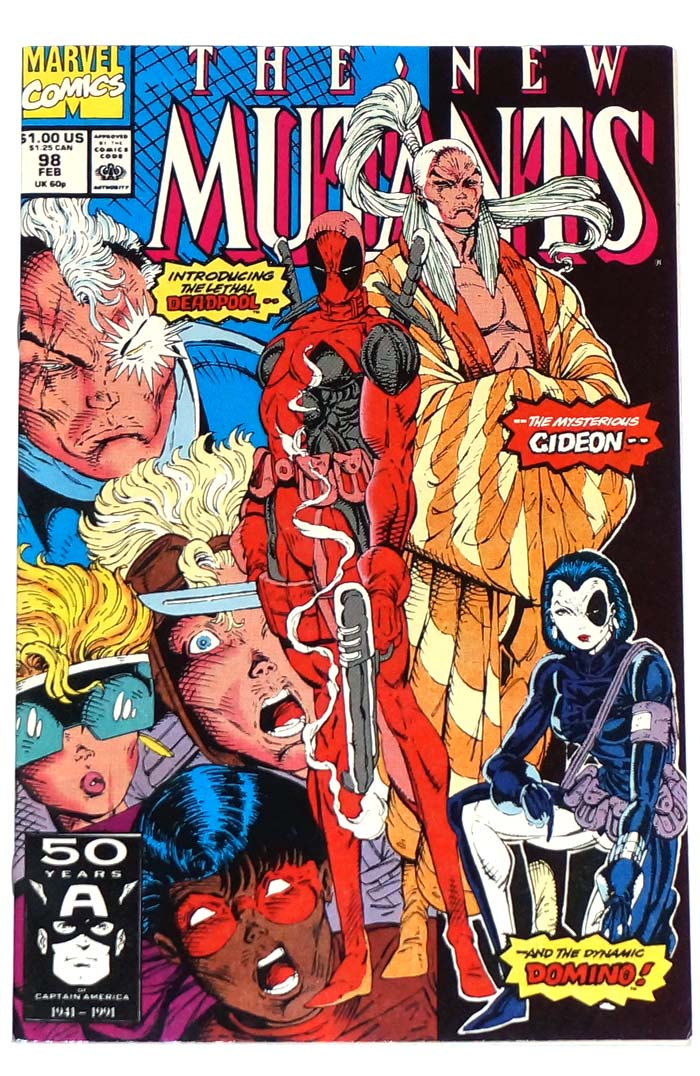 New Mutants #98 1st Deadpool