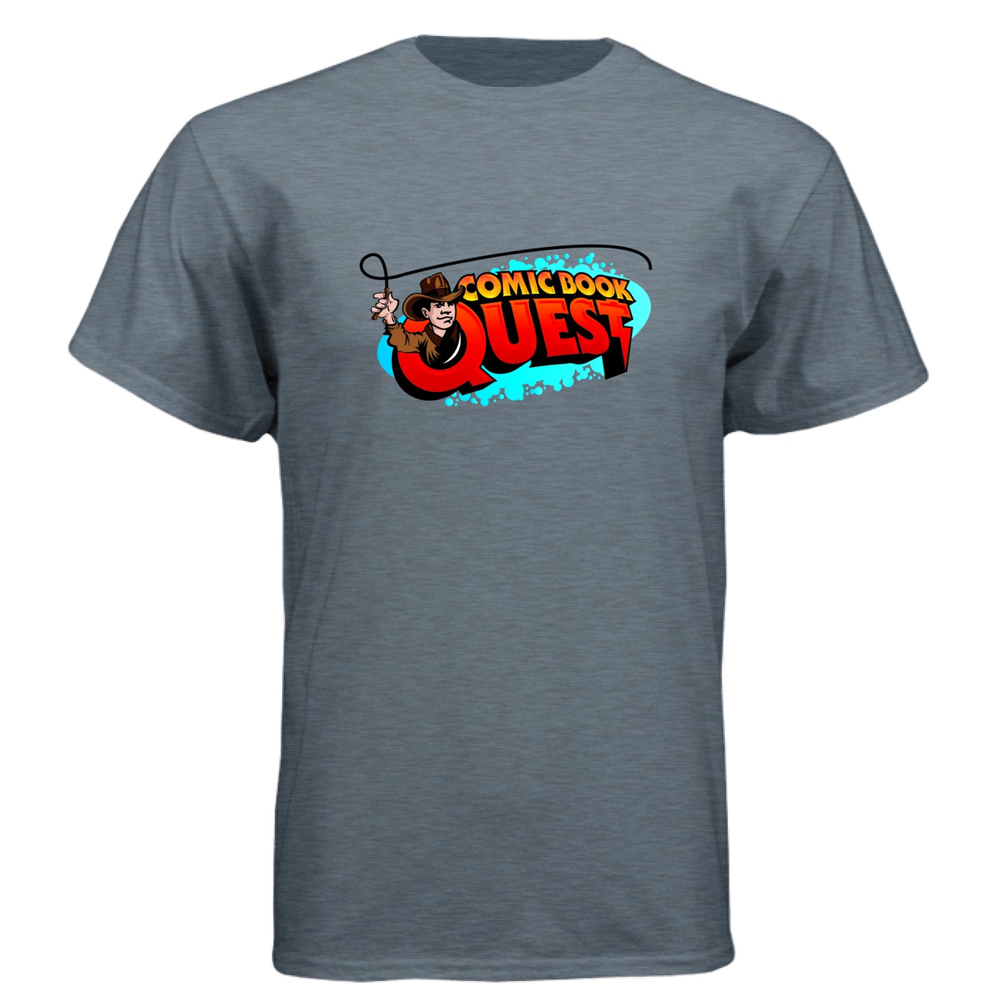 Heather Slate Blue - FRONT