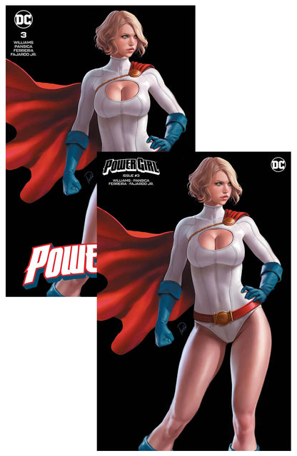 Power Girl #3 Ivan Talavera Variant SET