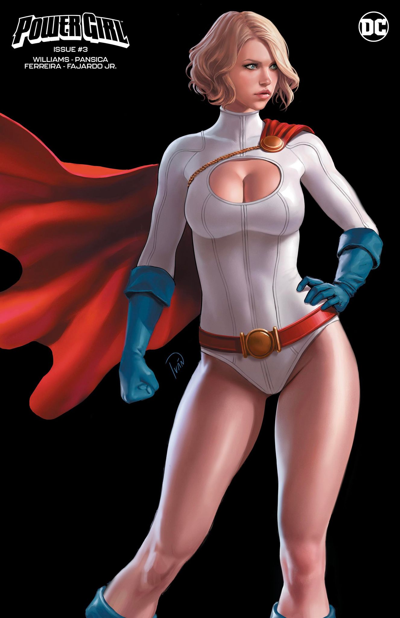Power Girl #3 Ivan Talavera Minimal Variant