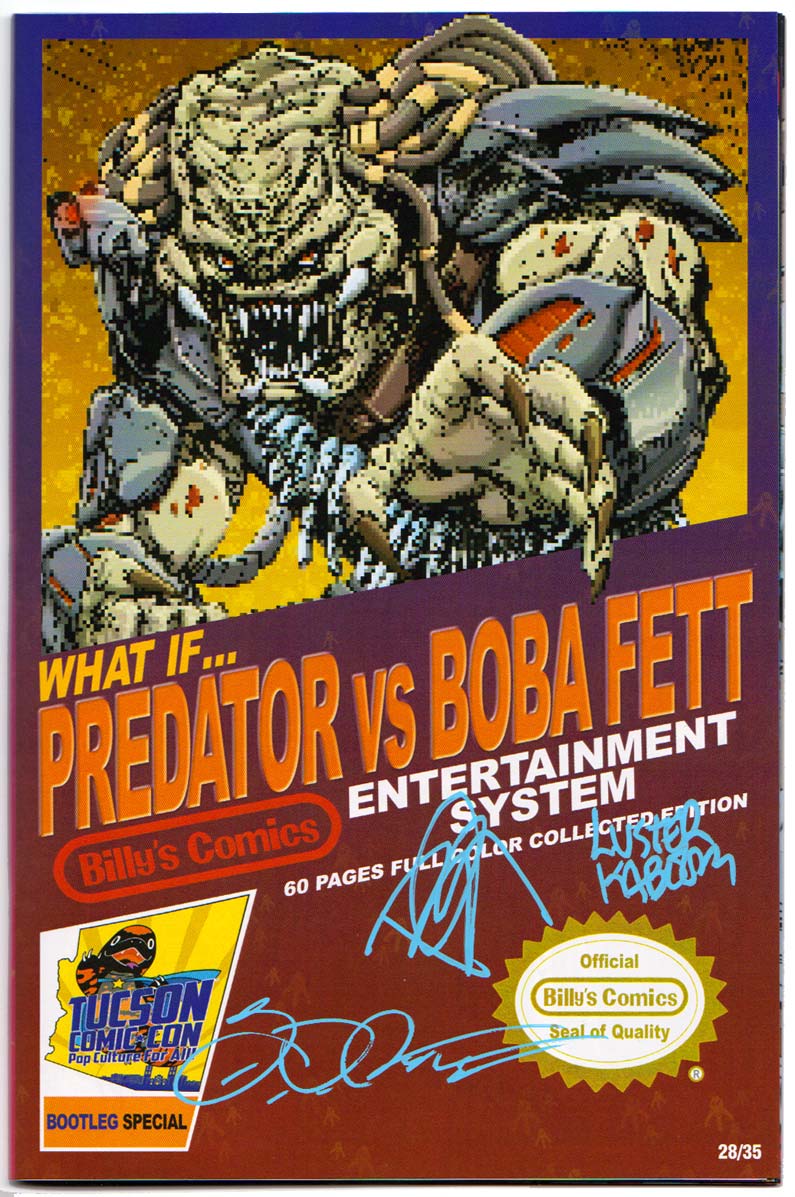 Bootleg Special: 60 Page Collectors Edition Flip Cover NES Homage Variant Triple Signed