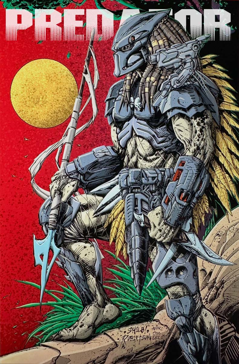 Bootleg Special: Predator vs Boba Fett #1 Shelby Robertson Tucson Con Variant Set