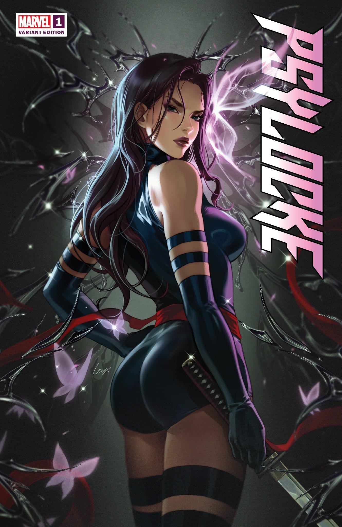 Psylocke #1 LETRIX Li Trade Variant