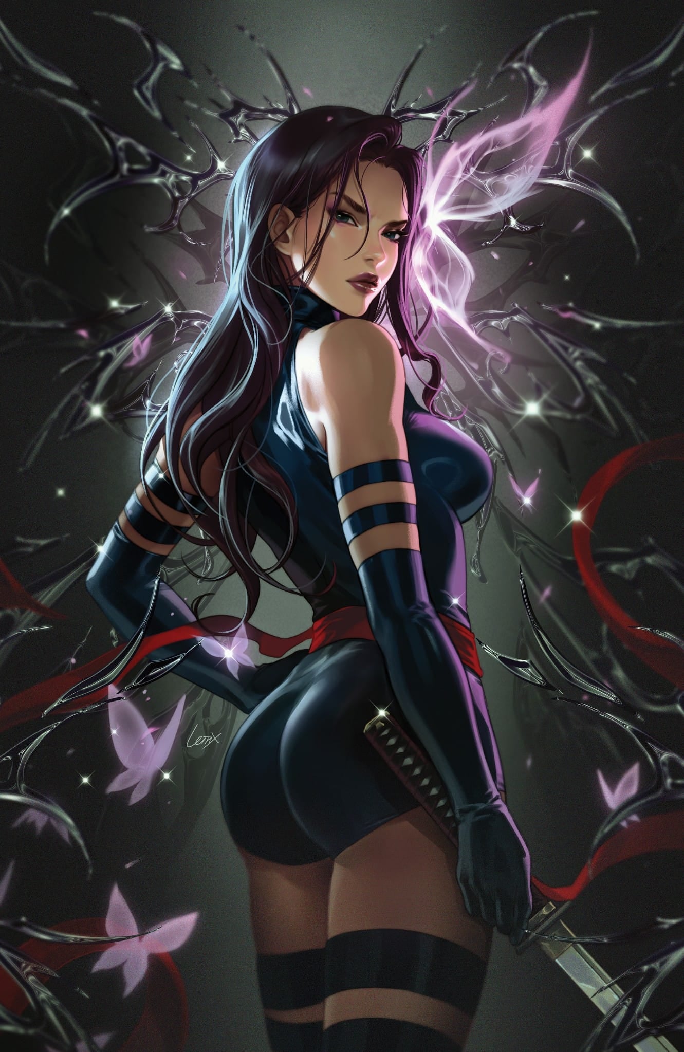 Psylocke #1 LETRIX Li Virgin Variant