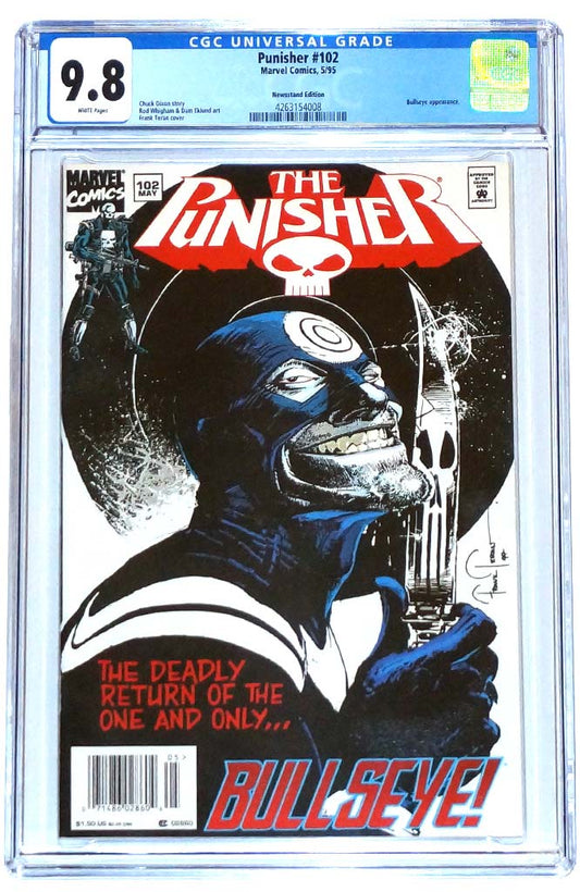 Punisher #102 CGC 9.8 Rare Newsstand