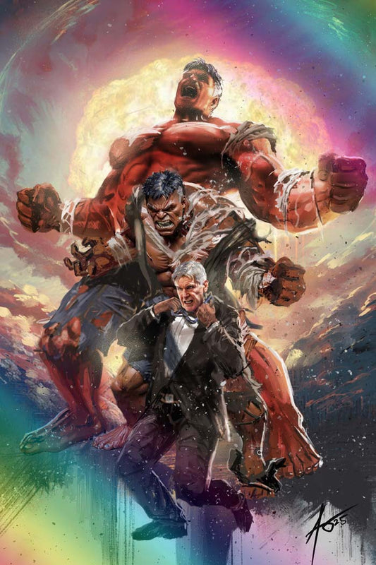 Harrison Ford #1 Rudy AO Red Hulk Virgin Foil Variant