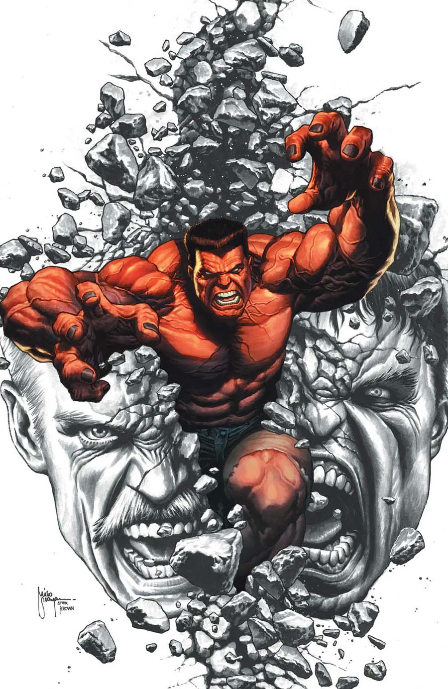 Red Hulk #1 Mico Suayan C2E2 Exclusive Variant
