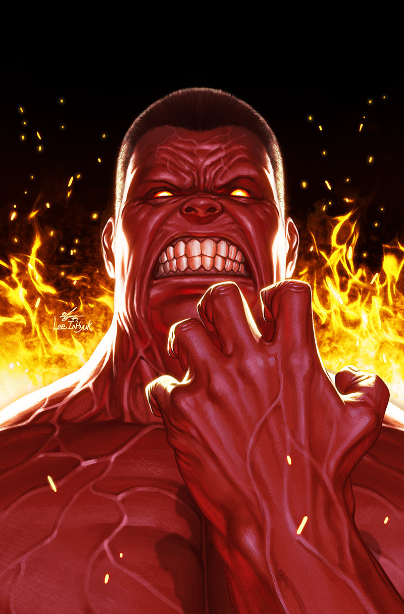 Red Hulk #1 InHyuk Lee Midnight Virgin Variant LTD 300