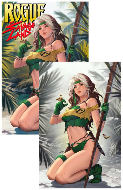 Rogue Savage Land #1 Letrix Variant Set