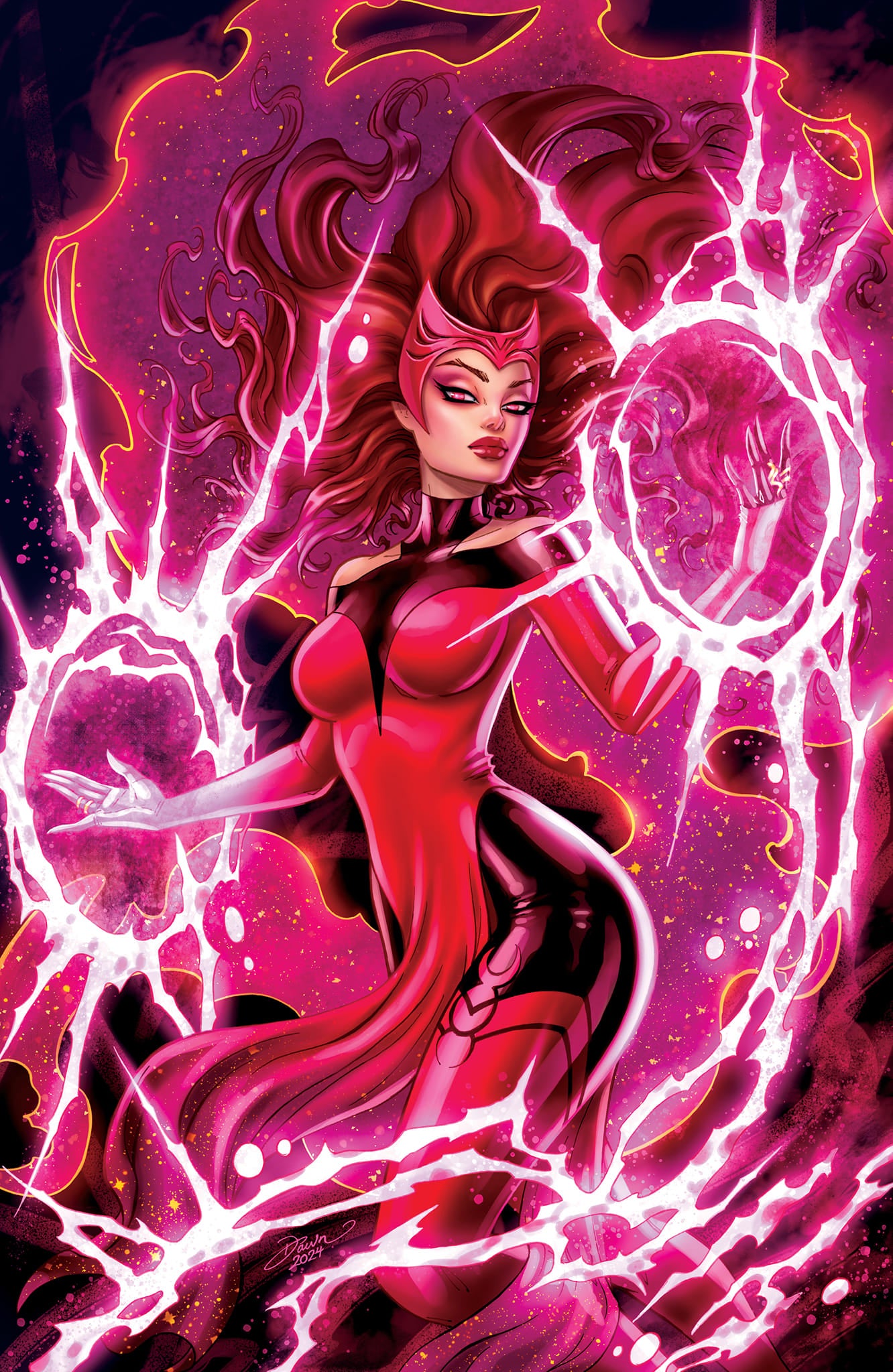 Scarlet Witch #1 Dawn McTeigue Virgin Variant