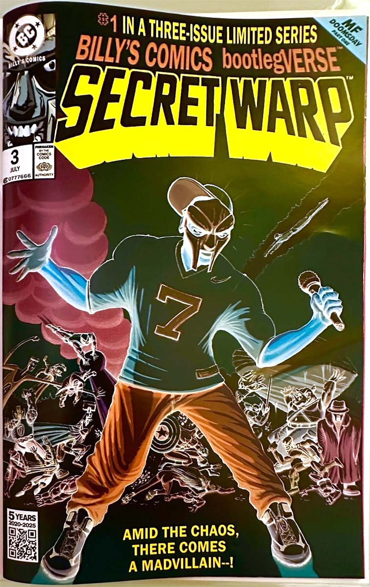 Bootleg Special: Secret Warp #3 Secret War 8 Inverted Homage Variant