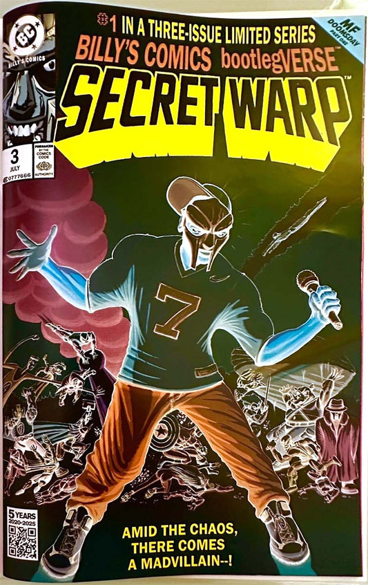 Bootleg Special: Secret Warp #3 Secret War 8 Inverted Homage Variant