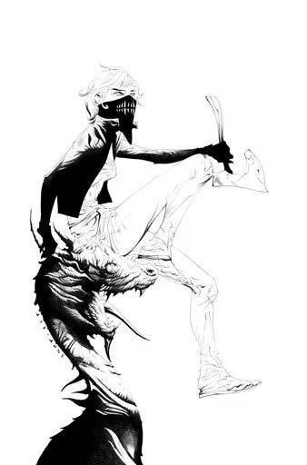 Something is Killing the Children #16 Jae Lee B/W Sketch Variant D