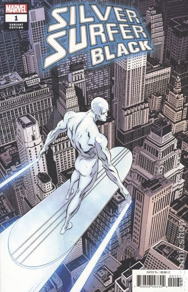 Silver Surfer Black #1 Mike Zeck 1:100 Hidden Gem Retail Variant