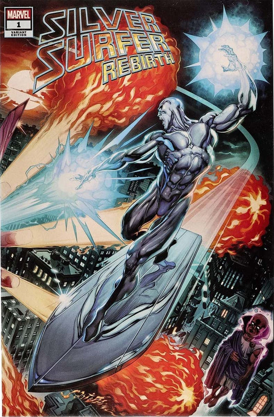 Silver Surfer Rebirth #1 Castellini 1:25 Retail Variant