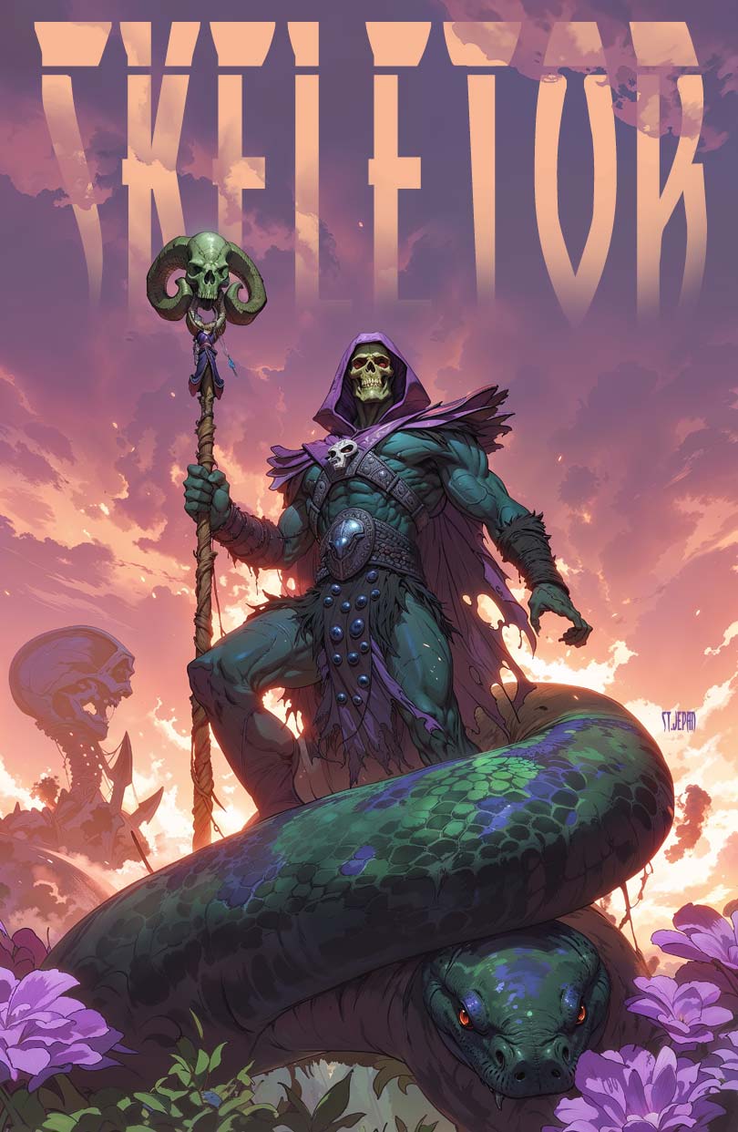 Masters of the Universe: Skeletor 11x17 Print LTD to 60