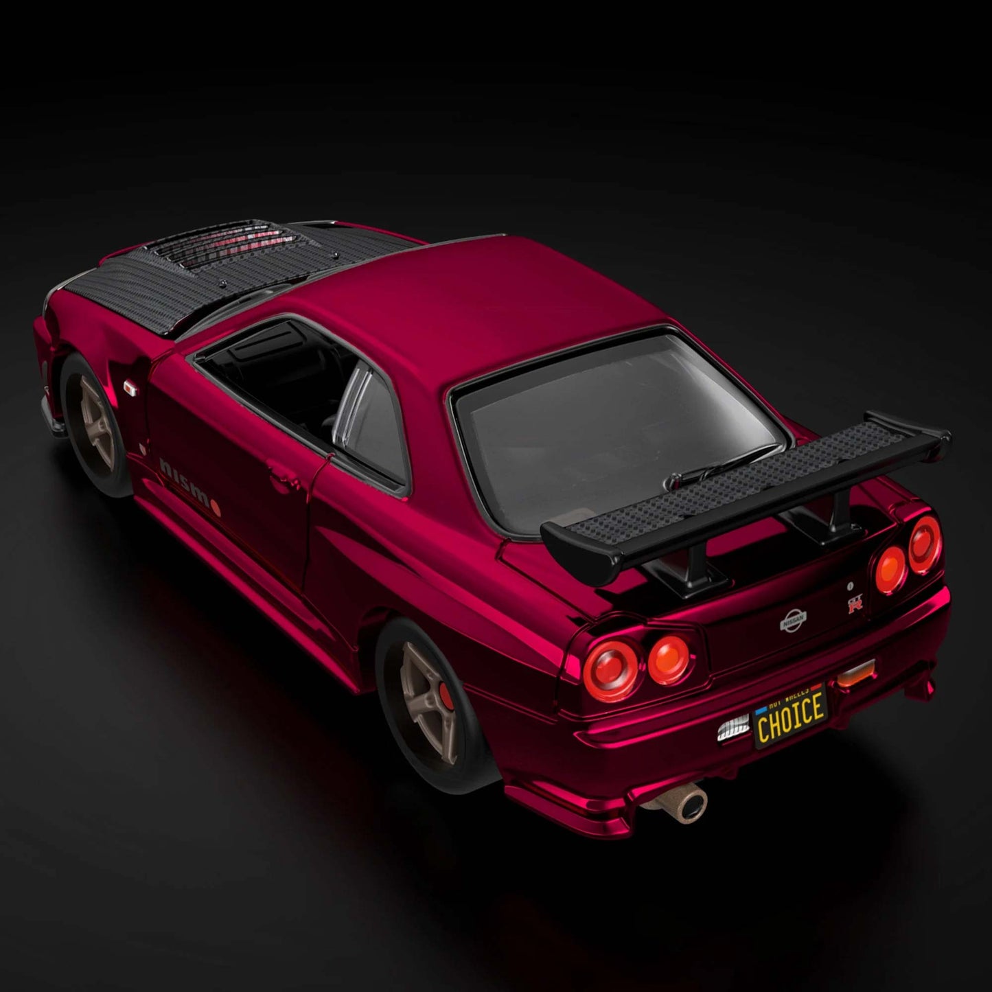 Hot Wheels RLC Exclusive Nissan Skyline GT-R BNR34 Spectraflame oxblood