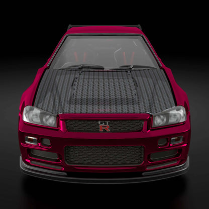 Hot Wheels RLC Exclusive Nissan Skyline GT-R BNR34 Spectraflame oxblood