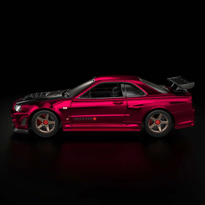 Hot Wheels RLC Exclusive Nissan Skyline GT-R BNR34 Spectraflame oxblood