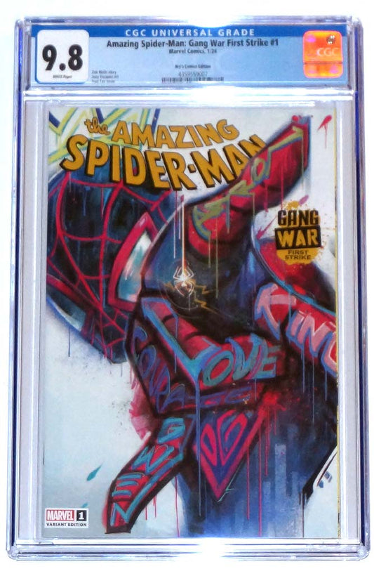 Amazing Spider-Man: Gang War First Strike #1 CGC 9.8 Ivan Tao Variant