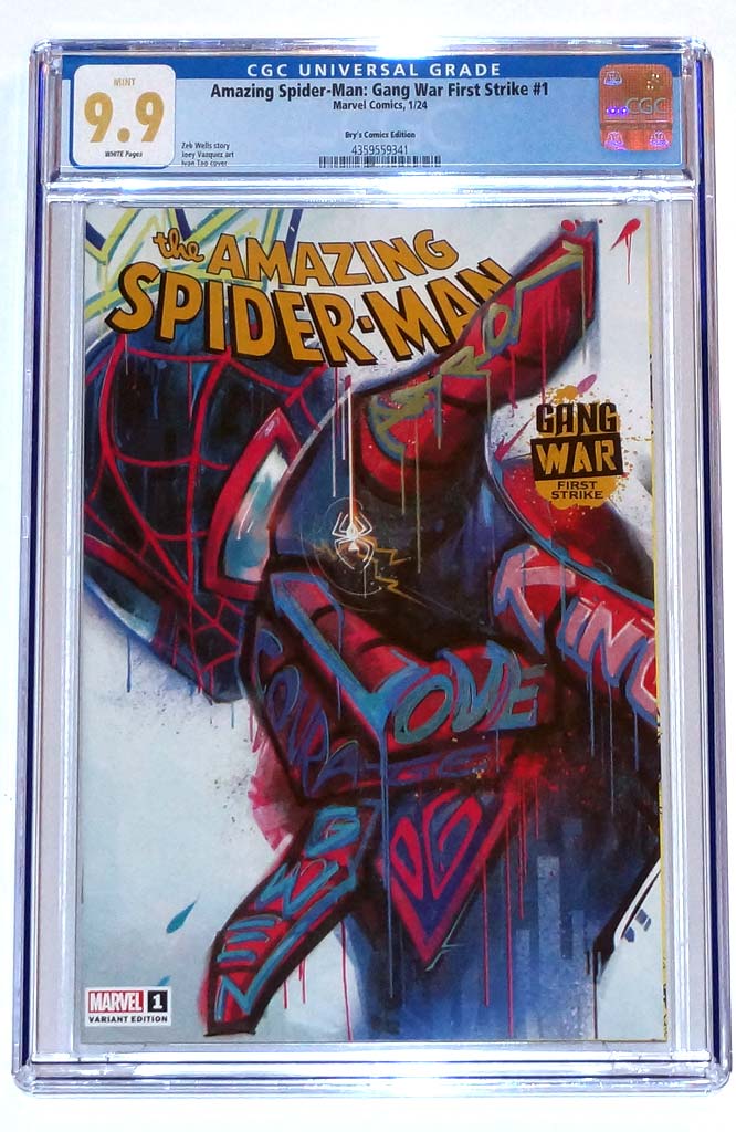 Amazing Spider-Man: Gang War First Strike #1 CGC 9.9 Ivan Tao Trade Variant