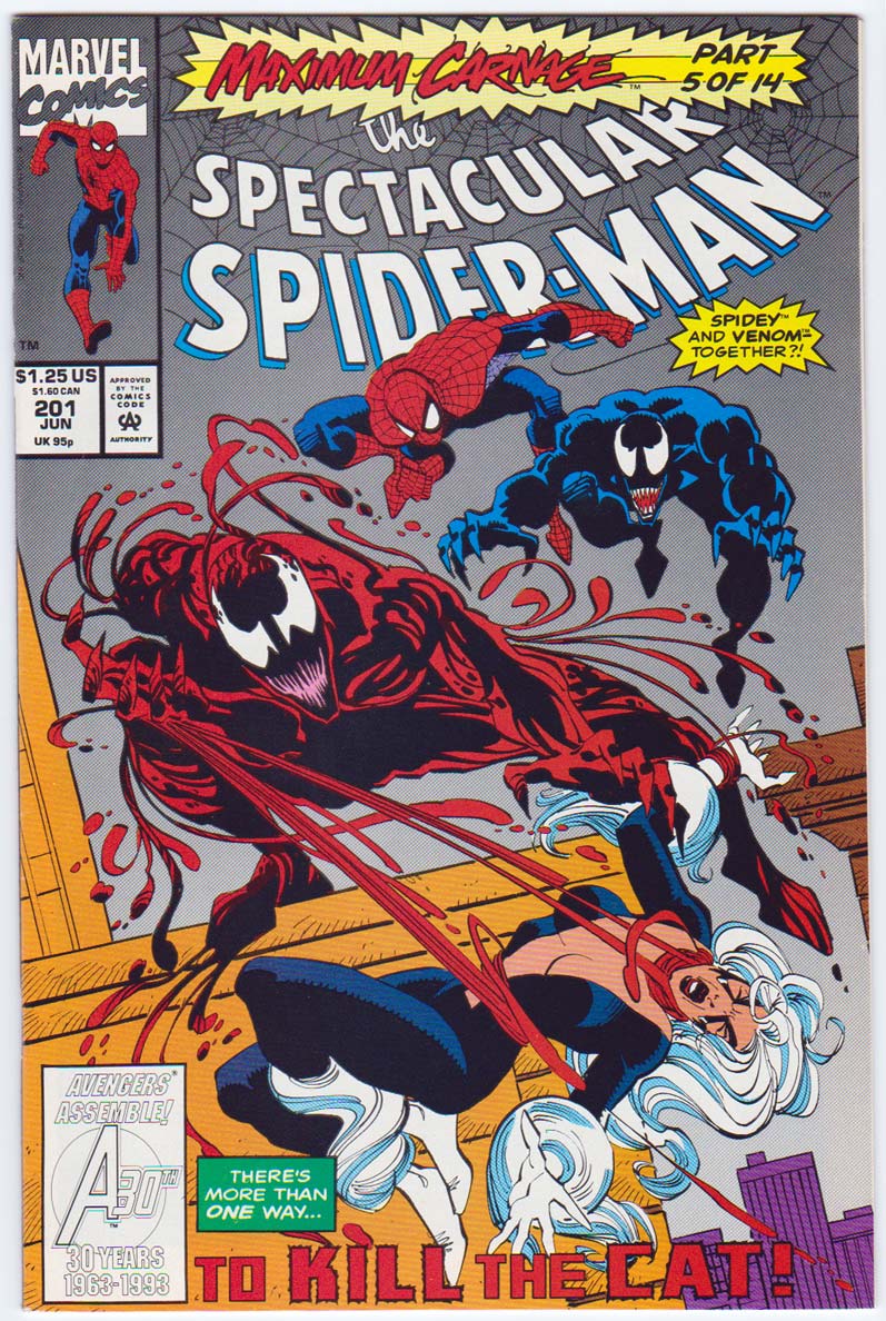Spectacular Spider-Man #201 Maximum Carnage Part 5