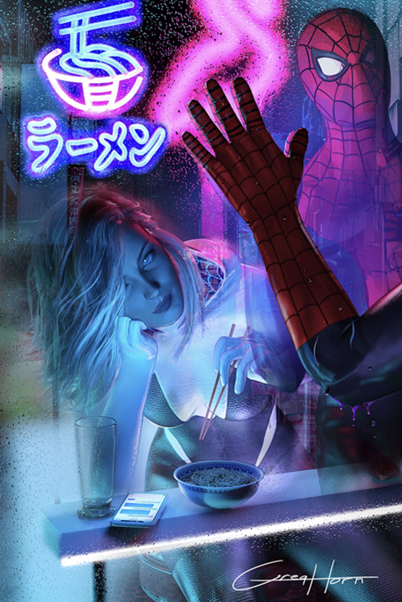 Spider-Gwen Ghost Spider #1 Greg Horn Virgin Variant