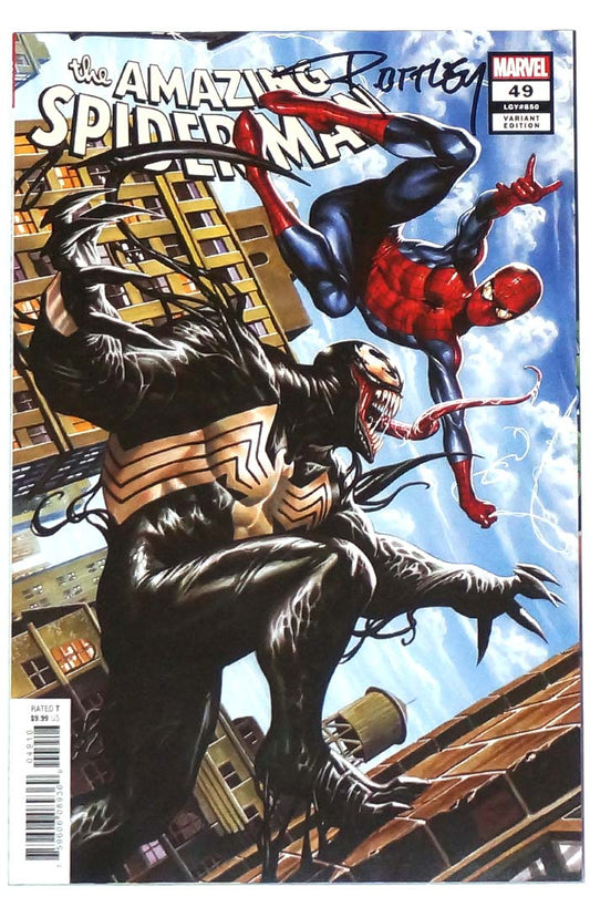 Amazing Spider-Man #49 Mark Brooks Variant Signed Ottley